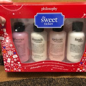 Never used philosophy products